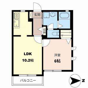 【間取り】 | シャーメゾン諏訪ノ森