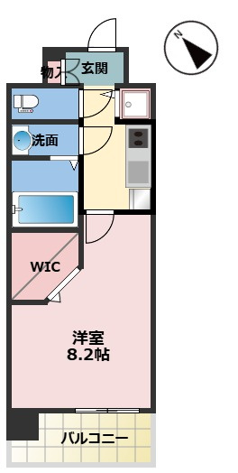 ミラージュパレスLotus Lifeの間取り