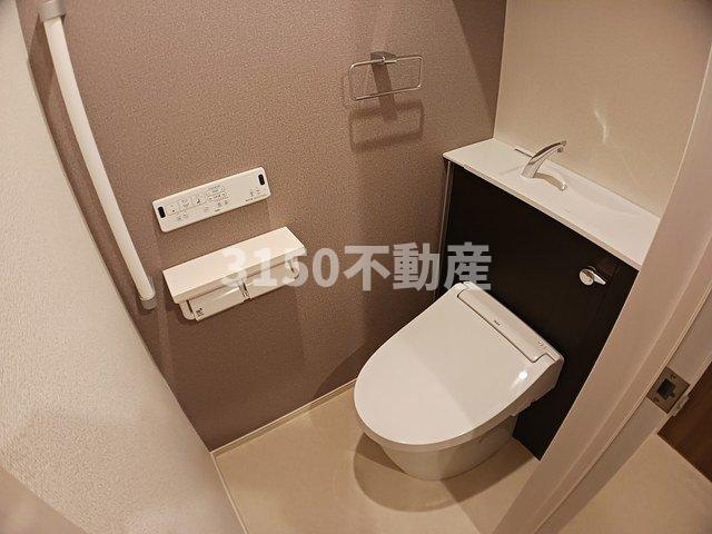 サン＆ムーン　Ⅱのトイレ|トイレもきれいです
