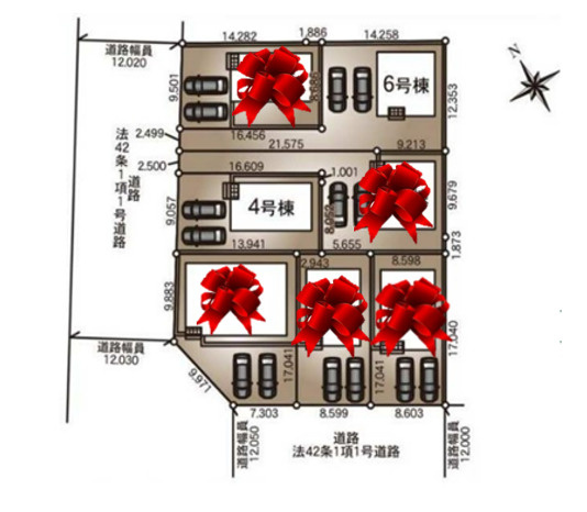 【Cradle garden】小山市東間々田 第7期の区画図|〇おかげさまでラスト2邸〇