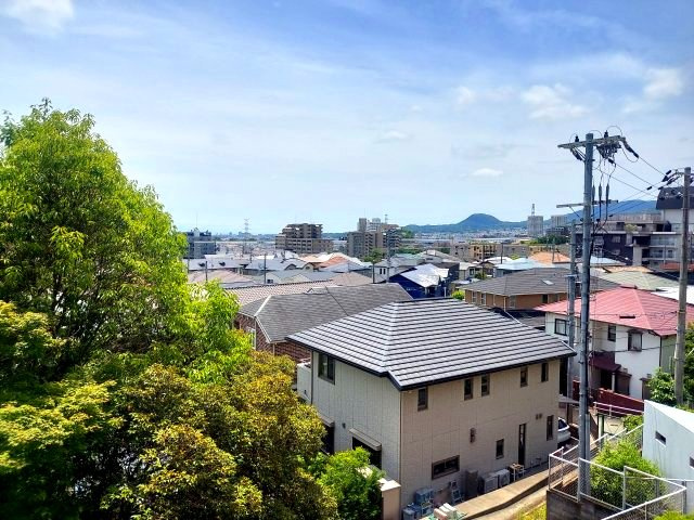 ライオンズマンション宝塚売布A棟の展望|南側バルコニーからの眺望
