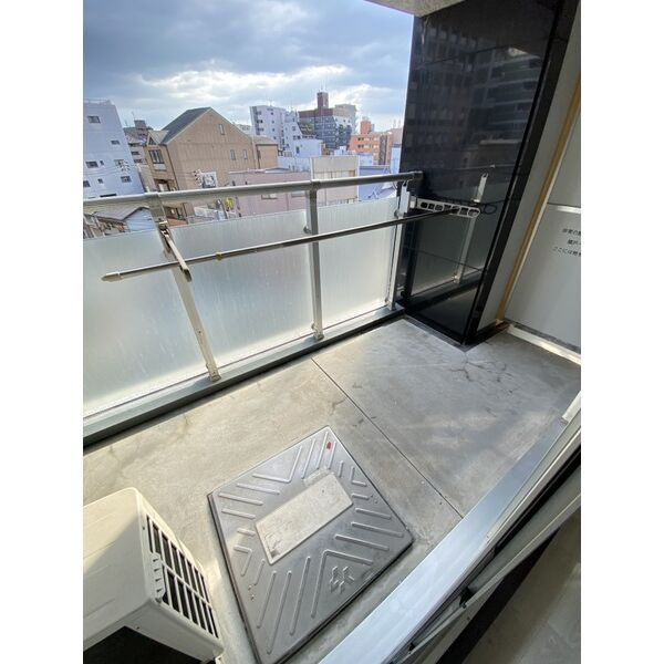 CITY SPIRE難波サウスタワーのバルコニー