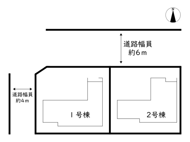 【区画図】 | 揖保郡太子町立岡／全2棟
