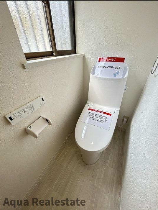高松市国分寺町柏原　リノベ住宅のトイレ|トイレも気になるポイント