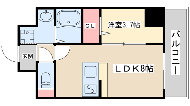 【間取り】 | GRAN PASEO江坂