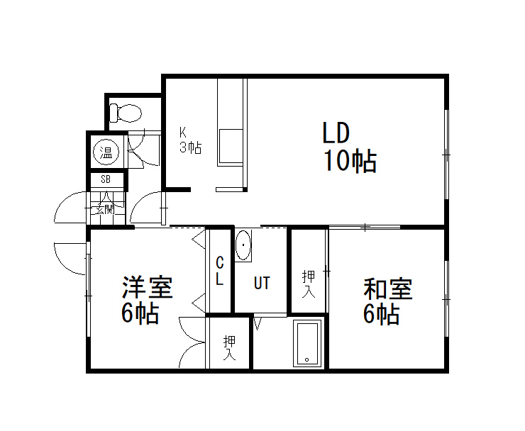 サンシャインＫＥＩＯの間取り