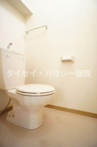 文京弐番館のトイレ|同タイプのお部屋です。現況が優先となります。