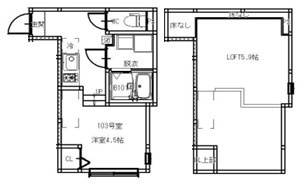 【間取り】 | LOFT AOI