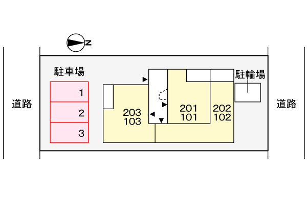 ｓｃｉｍｉａ　ｌｕｃｅの区画図