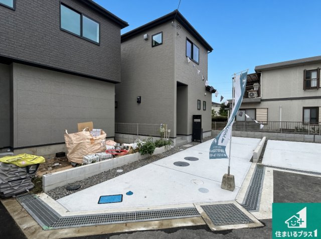 ◆泉佐野市南中安松　第1期　新築一戸建ての外観|安心の10年保証！外観を美しく保ち、雨水で汚れを落とします！気になることがありましたら、お気軽にお問い合わせください！