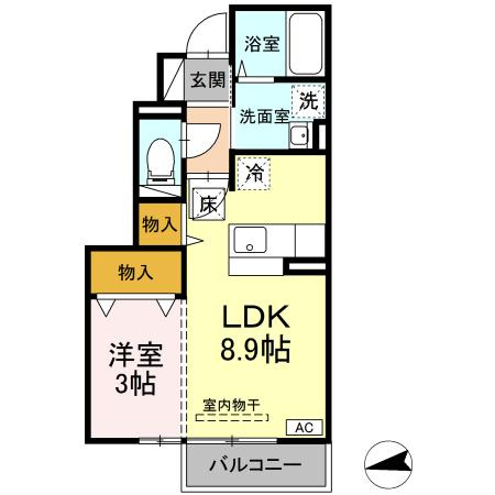 ガイアの間取り