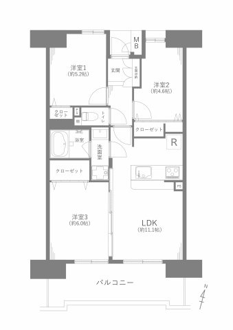 コンセール藤ヶ丘弐番館
