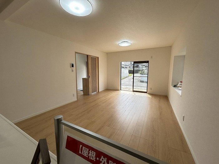 高松市国分寺町新名　リノベ住宅の居間・リビング|使いやすい居間です