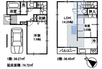 【間取り】 | 戸塚町ー中古住宅ー | 間取り