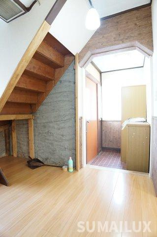 熊本市北区武蔵ヶ丘４丁目戸建の玄関