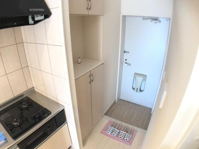 フォレストつくばの玄関