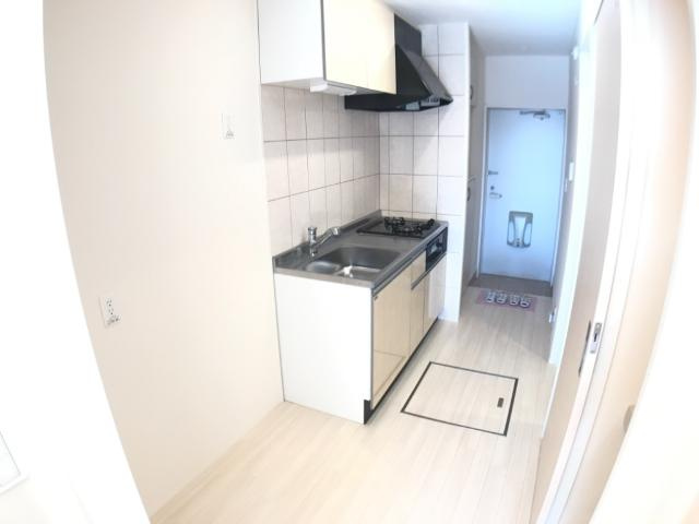 フォレストつくばのキッチン|廊下