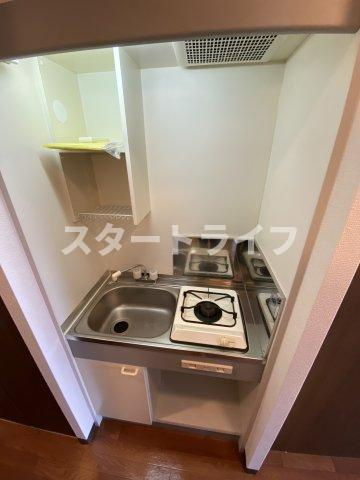 大阪市淀川区東三国４丁目の賃貸マンションのキッチン