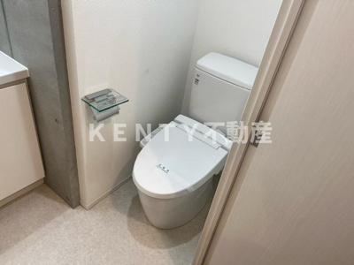 【トイレ】 | Ｖ－ｍｕｓｉｃ蒲田 | 落ち着いたトイレです