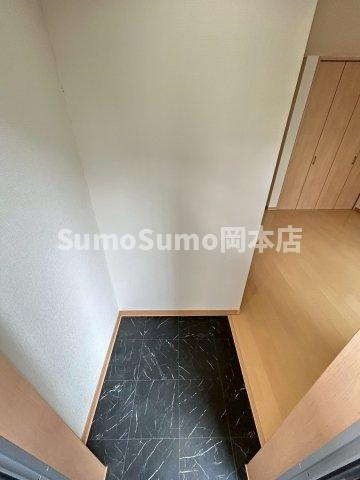 アクロス芦屋西アパートメントⅡのバルコニー|広々としたバルコニーです