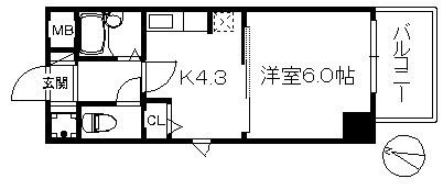 【間取り】 | アリエス平尾Ⅱ　★プライスホームなら仲介手数料が割引価格です！★