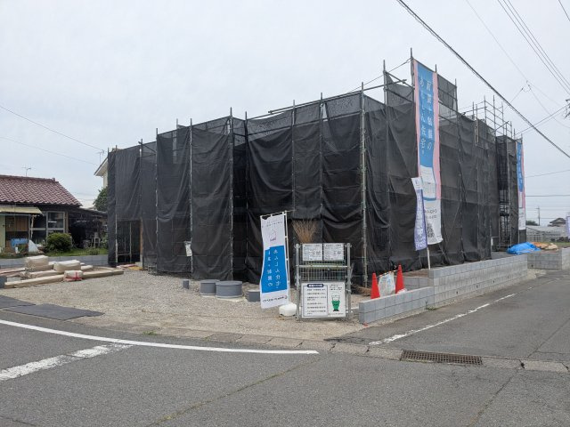 CRADLE GARDEN高崎市足門町第9の前面道路含む現地写真