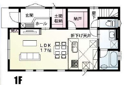 【仲介手数料無料】所沢東狭山ケ丘３丁目１４号棟　所沢の不動産なら西武ハウジングの間取り