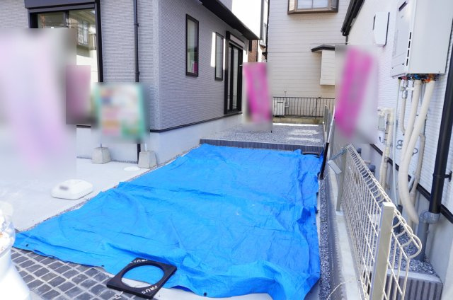 越谷市宮本町2丁目 新築分譲住宅 全2棟 1号棟の駐車場