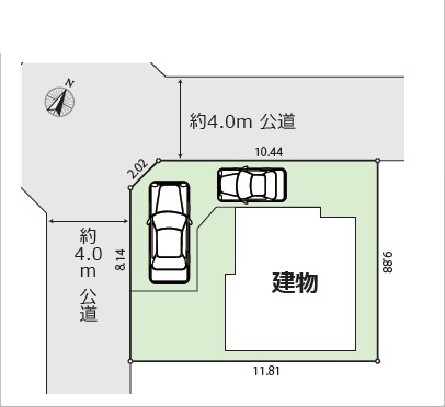 【区画図】 | 川越市南大塚5丁目 | 全1棟