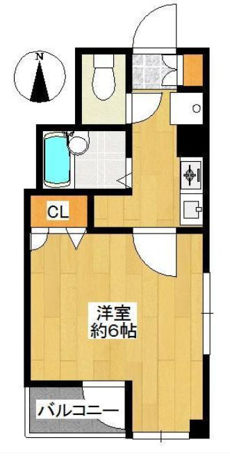 プラッツ・Kの間取り