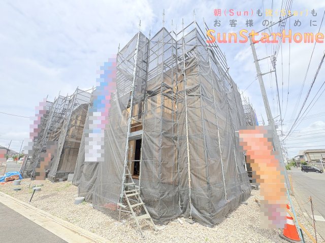 【サンスターホーム】武蔵村山市中原4丁目　省エネ新築3号棟の外観