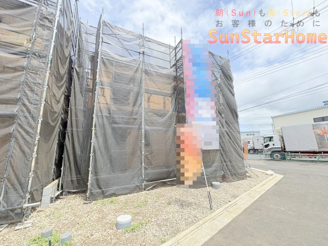 【サンスターホーム】武蔵村山市中原4丁目　省エネ新築3号棟の外観