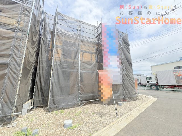 【サンスターホーム】武蔵村山市中原4丁目　省エネ新築3号棟の外観