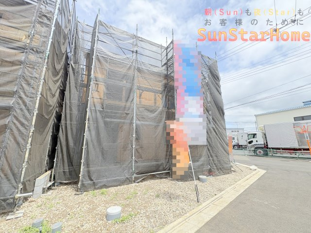 【サンスターホーム】武蔵村山市中原4丁目　省エネ新築3号棟の外観