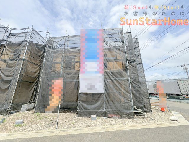 【サンスターホーム】武蔵村山市中原4丁目　省エネ新築3号棟の外観