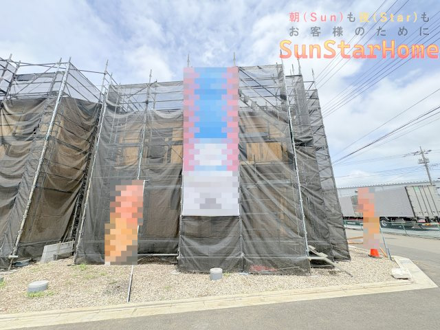 【サンスターホーム】武蔵村山市中原4丁目　省エネ新築3号棟の外観