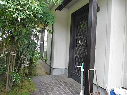 安佐北区落合南４丁目の玄関
