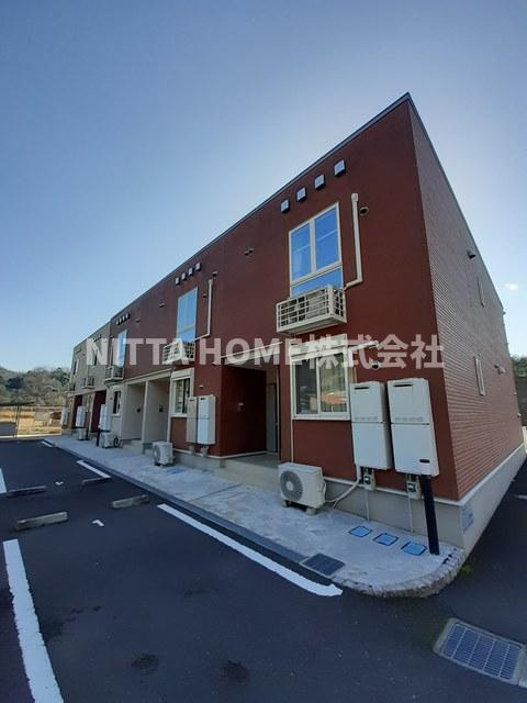 京丹後市大宮町周枳のアパートのエントランス|清潔感のあるエントランスです◎