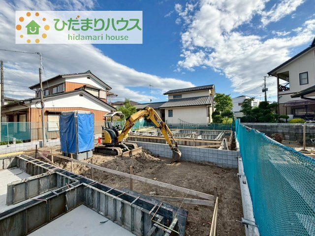 【外観】 | 阿見町荒川本郷　新築戸建　2号棟 | （5/29撮影）
