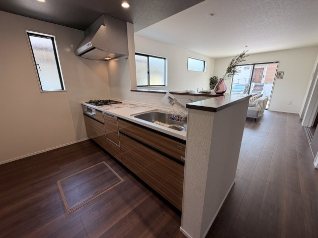 糟屋郡志免町桜丘３丁目7期　１号棟のキッチン
