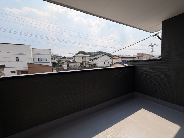 糟屋郡志免町桜丘３丁目7期　１号棟のバルコニー