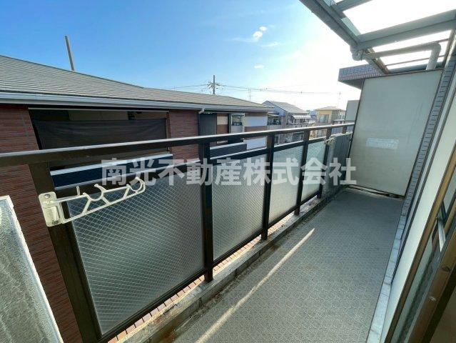 長瀬レーベンハイムのバルコニー