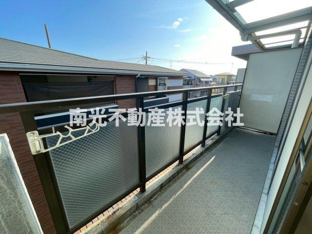 長瀬レーベンハイムのバルコニー
