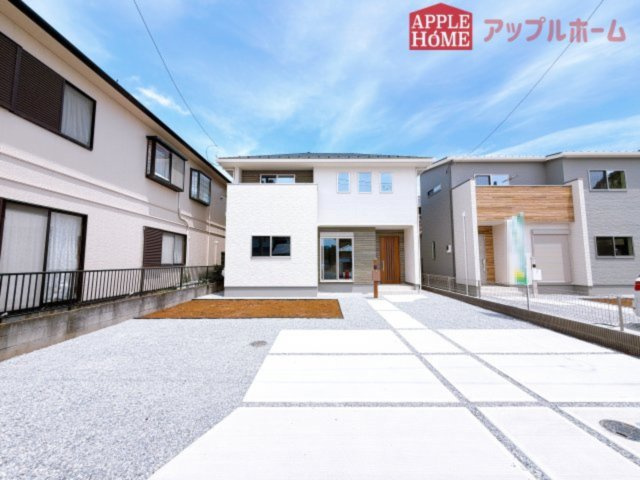 [新築住宅] 行田市桜町 第1期 全3棟の外観|ぜひ現地にて、実際の建物・街並み・日当たり等ご確認下さい♪お問い合わせはお気軽に☆　TEL「0120-466263」