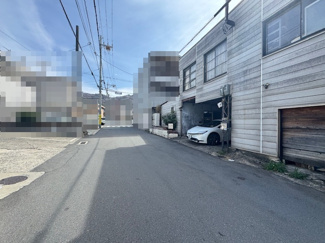 【前面道路含む現地写真】 | 東大阪市鳥居町建築条件無し売土地（約69.51坪）