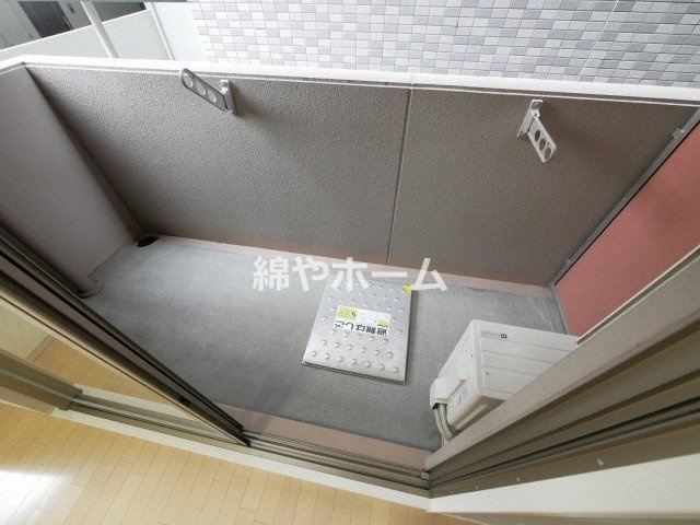 スワンズシティ天満橋のバルコニー|落ち着いた時間を過ごせるバルコニーです