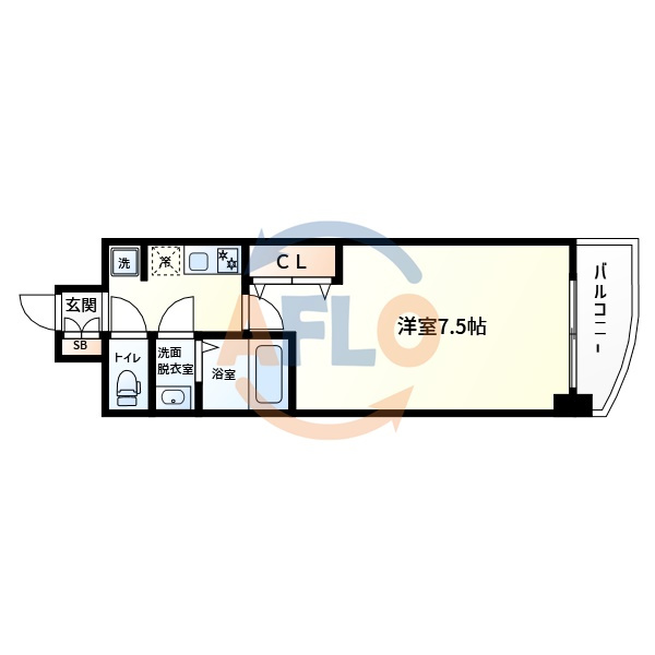 Luxe布施南の間取り|Luxe布施南　間取り