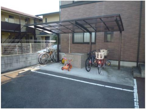 ヴィラミシカの駐車場