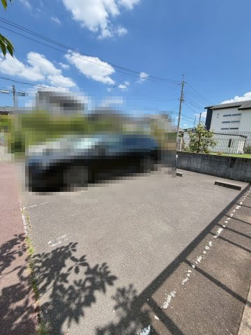 ヴィラミシカの駐車場