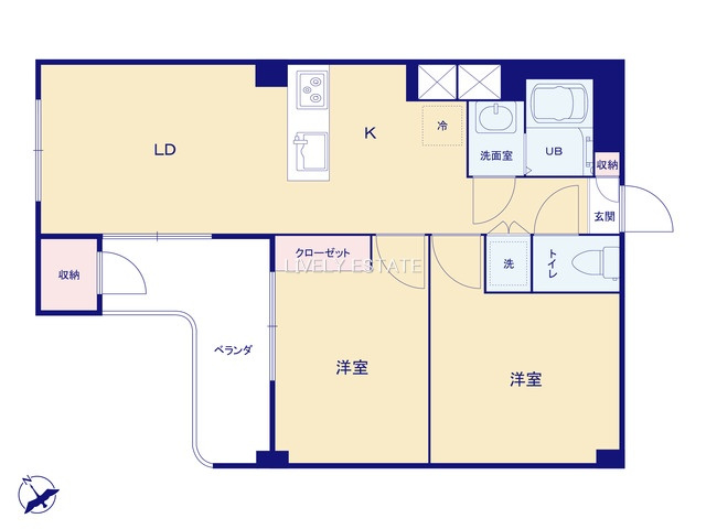 草加マンション の間取り